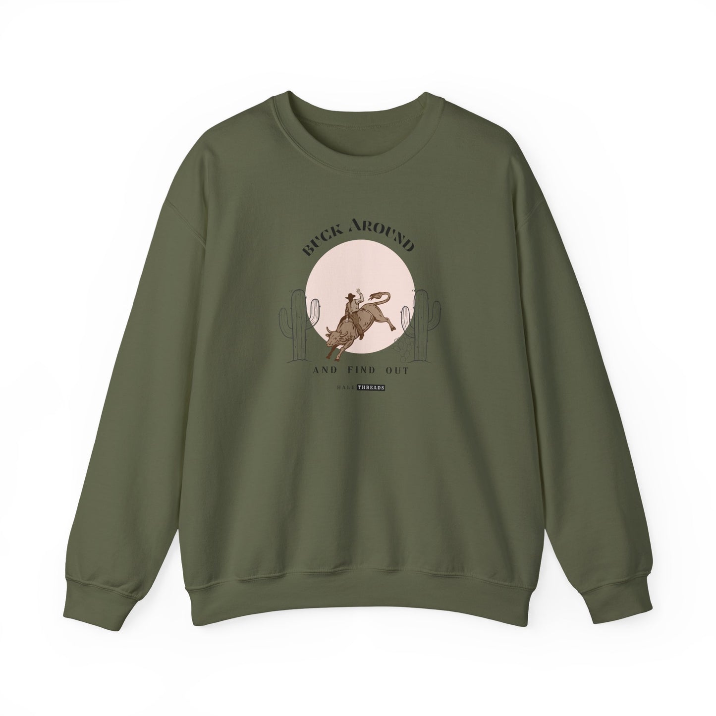 Buck Around Crewneck